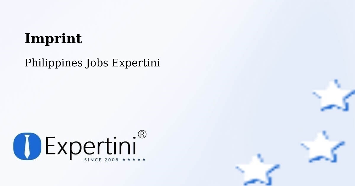 Imprint – Pateros - Philippines Jobs Expertini