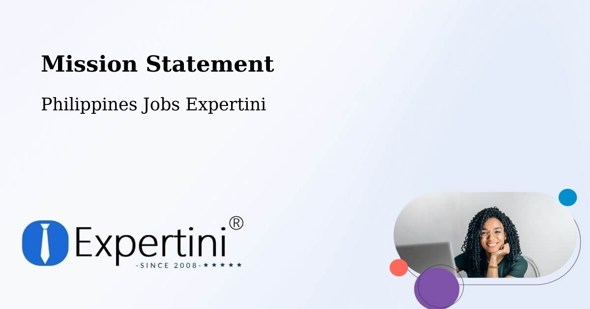 Corporate Mission – Pateros - Philippines Jobs Expertini