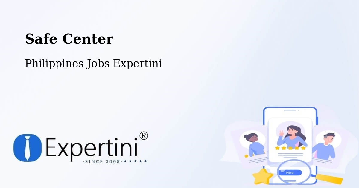 Safety Center – Pateros - Philippines Jobs Expertini